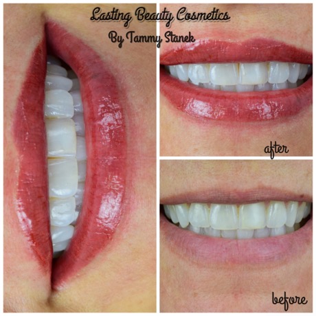 Permanent Lip color by lasting Beauty Cosmetics